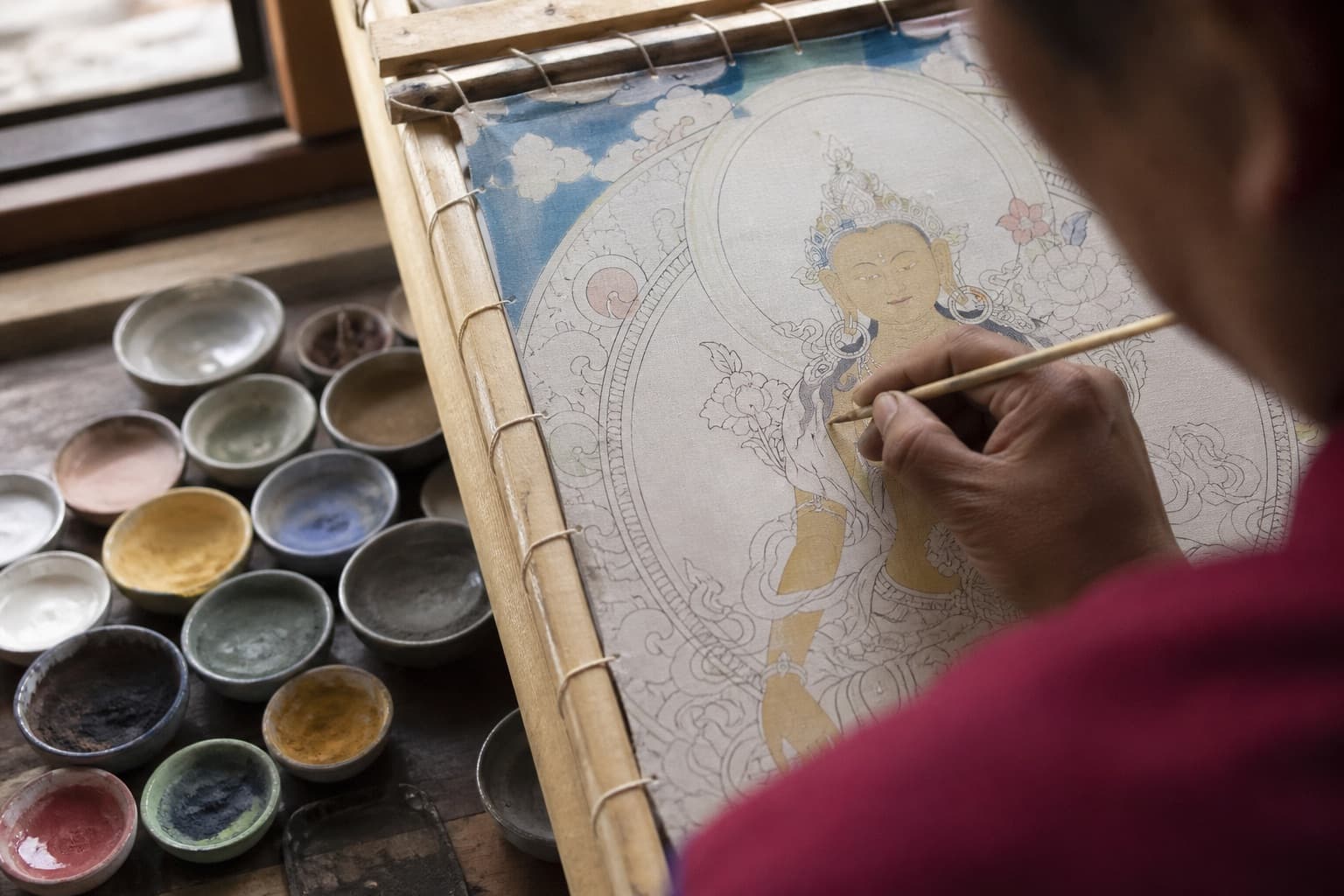 Thangka Painting: Inside Tibet's Sacred Scroll Art